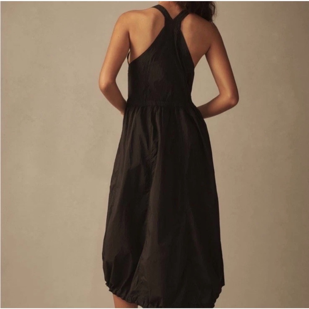 Anthropologie Daily Practice Free Fall Dress Black Small - Picture 4 of 12